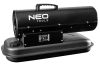 NEO TOOLS Gázolajos hőlégbefúvó, 20kW, 19l, fogyasztás: 1.9l / h, teljesítmény: 550 m3 / h 2 év garanciával 90-080