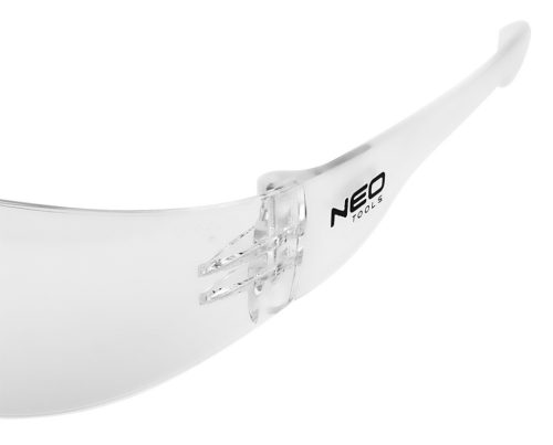 NEO TOOLS Védőszemüveg, fehér lencse, F osztályú védelem 97-502