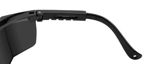 NEO TOOLS Biztonsági szemüveg, sötét lencsékkel, állítható szárral 97-507