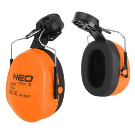   NEO TOOLS Fülvédő, sisakra szerelhető, SNR 29db, CE 97-567