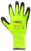 NEO TOOLS Munkakesztyű, hőszigetelt, latex bevonatú akril anyag, 4142X, 9" 97-613-9