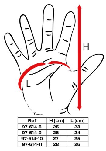 NEO TOOLS Munkakesztyű, AquaWinter, hőszigetelt, vízálló, dupla latex bevonatú poliészter, 11 97-614-11