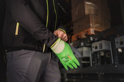 NEO TOOLS Munkakesztyű, AquaWinter, hőszigetelt, vízálló, dupla latex bevonatú poliészter, 8 97-614-8