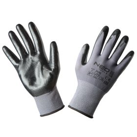   NEO TOOLS Munkakesztyű, nitril bevonatú nylon, 4131X, 8" 97-616-8