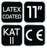 NEO TOOLS Munkakesztyű, latexbevonatú nylon, 3141X,11" 97-617-11
