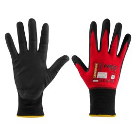   NEO TOOLS Munkakesztyű, Ultraflex, nylon-spandex, polimetilnitril (hab) bevonattal, 4131X, 10 97-622-10