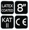 NEO TOOLS Munkakesztyű, latexbevonatú poliészter, 3131X, 8" 97-641-8