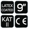 NEO TOOLS Munkakesztyű, latexbevonatú poliészter, 3131X, 9" 97-641-9