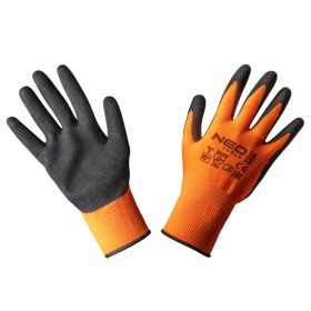   NEO TOOLS Munkakesztyű, nitril bevonatú poliészter, 4131X, 10" 97-642-10