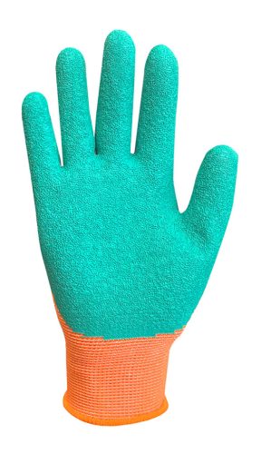 NEO TOOLS Munkakesztyű, gyerek, latex bevonatú poliészter, 4. méret 7-9 éves korig 97-644-4