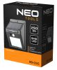 NEO TOOLS Napelemes fali reflektor 20 SMD LED 200lum, mozgásérzékelő 99-055