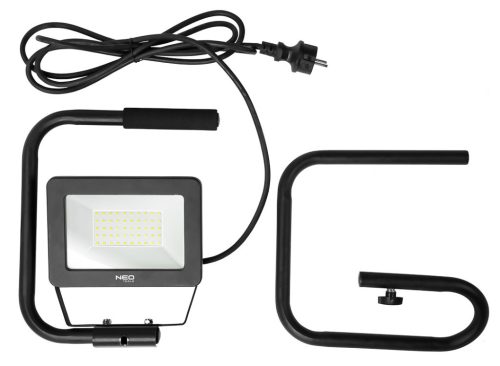 NEO TOOLS Reflektor, talpas 230V/50W, 4500lum, SMD led 2 év garanciával 99-063