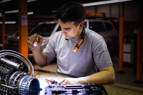 NEO TOOLS Nyaklámpa, munkalámpa, 2-2W, 3.7 V akkumulátor, 300lm, levehető lámpák 99-112