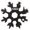 NEO TOOLS Multifunkciós szerszám hópehely 19az1-ben, 2db GD015