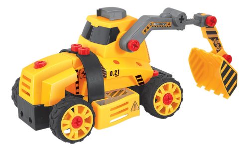 NEO TOOLS Játék munkagép, 4az1ben, szerelőkészlettel GD041
