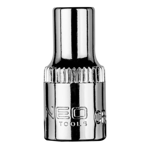 NEO TOOLS Dugókulcs 5mm, 1/4", hatlapú 25 év garanciával 08-444
