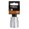 NEO TOOLS Dugókulcs 8mm, 1/2", SPLINE 25 év garanciával 08-580
