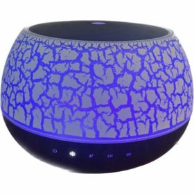   Bluetooth aromapárásító, illatosító, 7 szín, távirányítható, sötét színben