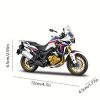 1:18 méretarányú Honda Africa Twin DCT öntött fém motorkerékpár modell