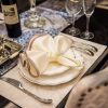 Elegáns 15 darabos Gyöngyös Szalvétagyűrű Készlet