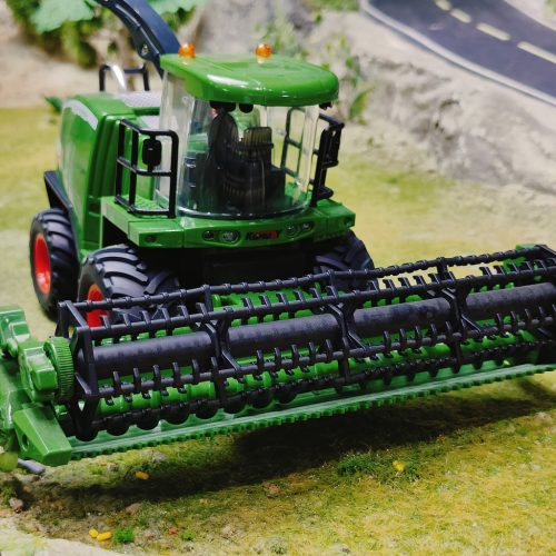 Farm Traktor Harvester Mower Játékszett