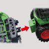Farm Traktor Harvester Mower Játékszett