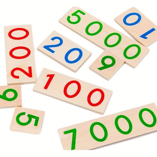 Fa számtábla - matematikai oktató játék