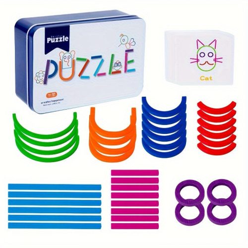 Fa Puzzle Rudak Gyerekeknek