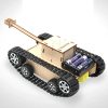 Fa Elektromos Meghajtású Robot – DIY Modell és Építőjáték