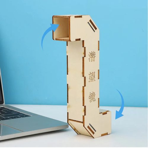 Fa Periszkópos Puzzle Játék