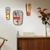 3db Boho stílusú geometriai függő falra való művészeti dekoráció