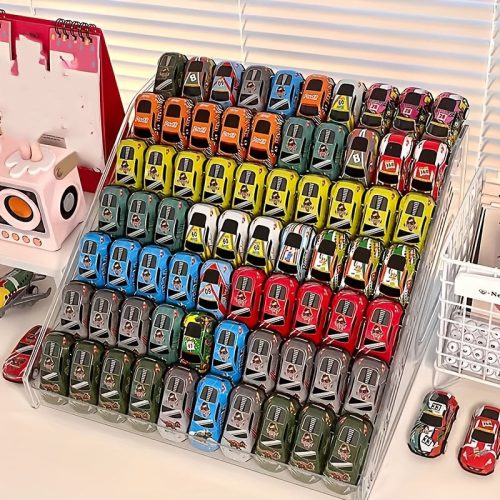 A 1/64-es skálájú Matchbox kerekes játék autó tároló dekor doboz