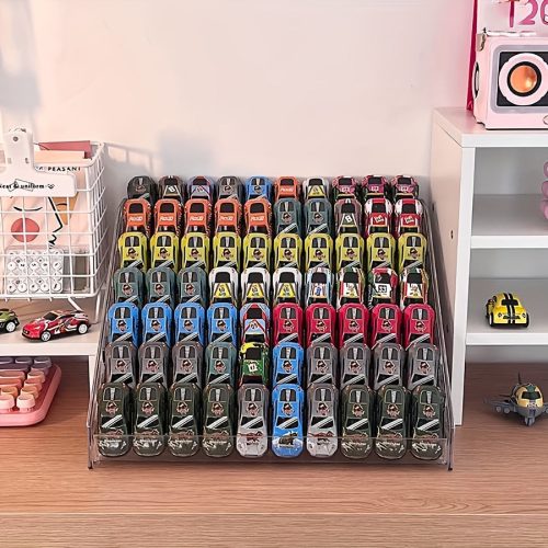A 1/64-es skálájú Matchbox kerekes játék autó tároló dekor doboz