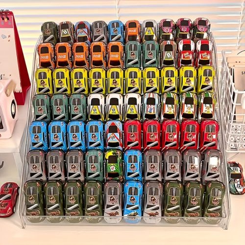A 1/64-es skálájú Matchbox kerekes játék autó tároló dekor doboz