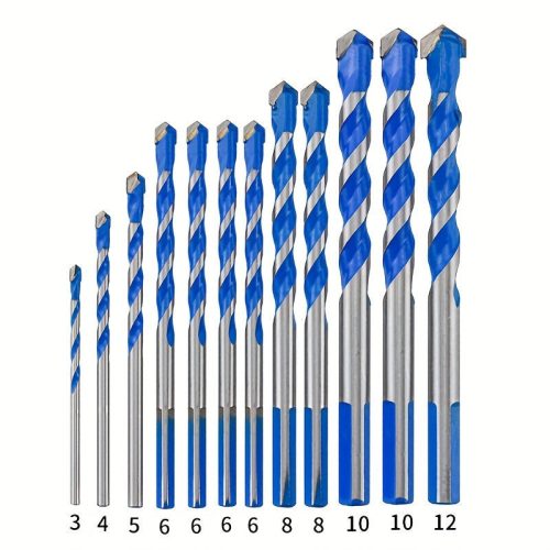 12db Kék Téglafúró Készlet