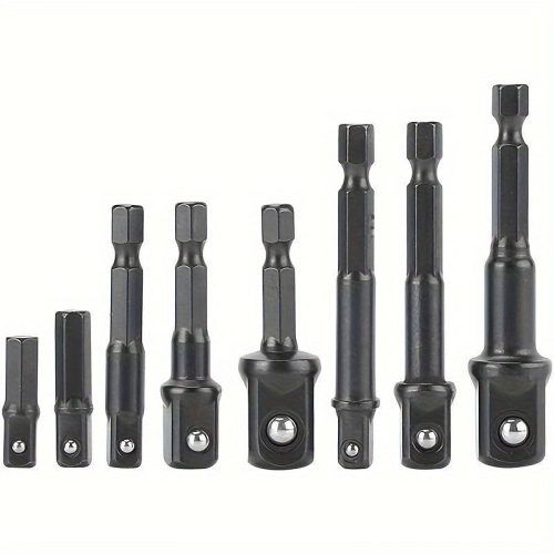 8 darabos ütésálló fúrószár adapter készlet