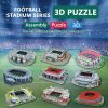 Kreatív 3D-s papírból készült stadion puzzle