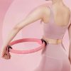 Univerzális Rózsaszín Pilates Gyűrű Teljes Test Fitneszhez Rózsaszín