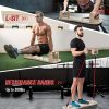 Multifunkcionális fa 2 az 1-ben fekvőtámasz-tartó, Férfi mellkas és hasizom edzőeszköz, otthoni fitneszeszköz sportrajongóknak, fekvőtámasz állvány