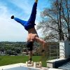 Multifunkcionális fa 2 az 1-ben fekvőtámasz-tartó, Férfi mellkas és hasizom edzőeszköz, otthoni fitneszeszköz sportrajongóknak, fekvőtámasz állvány