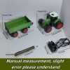 Farm Traktor Kombinációs Készlet 1. kombináció (keskeny kerekes traktor + széna elülső állvány + 1 szénakazal)