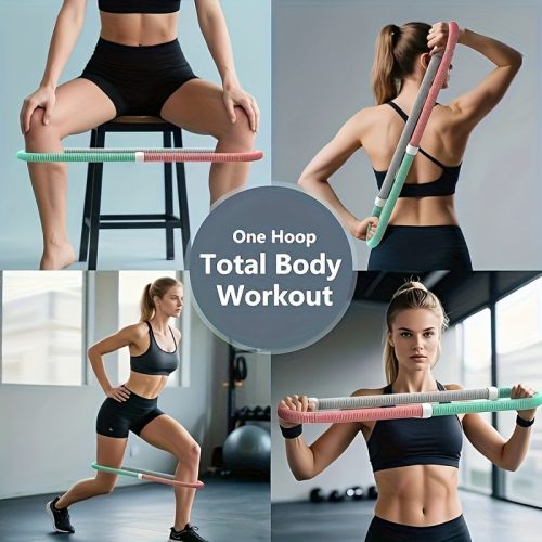 Hatékony súlycsökkentő tavaszi fitneszgyűrű - alacsony zajszint, puha anyag, alkalmas otthoni edzésekhez és testformázáshoz, hasontrainerek, plusz méret 160,02 cm, fitneszkészülék nőknek