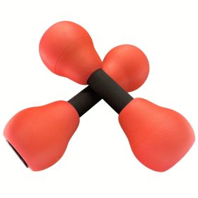   2db, Aqua Fitness Barbell, Swim Aqua Fitness Barbell, Vízi Aerobik Gyakorlat Piros
