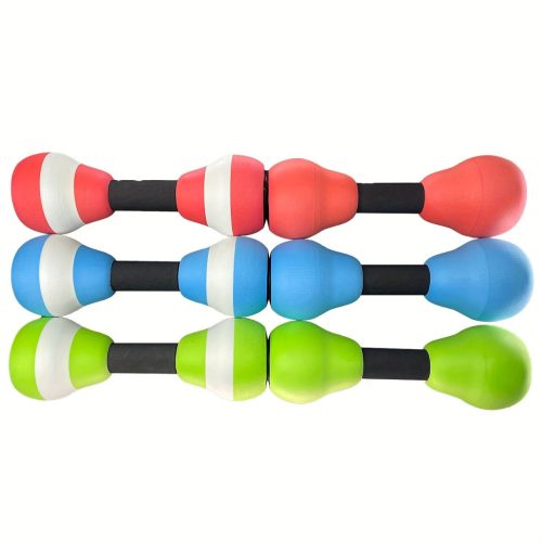 2db, Aqua Fitness Barbell, Swim Aqua Fitness Barbell, Vízi Aerobik Gyakorlat Piros