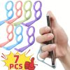 7 db Csúszásmentes Telefonakasztók Ujjgyűrűvel
