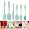 6 darabos Prémium Szilikon Spatula Készlet Nordic Green - 6 db