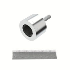   2db réz csőtisztítók, 15mm és 22mm, hatékony vízvezeték tisztítóeszközök fúrásra, fémcső tisztítókészlet elektromos fúróhoz, csőtisztítók vízvezetékhez 15mm+kefe