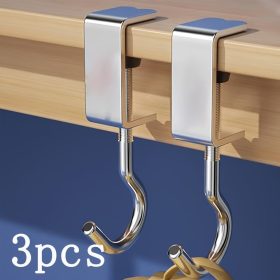 3/5db vas segédkampó 【ezüstös】 - 3 Db
