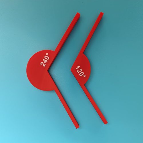 1 készlet matematikai tanácsadó eszközök 30°-os szög + 45°-os szög + 45°-os szög + 60°-os szög + 180°-os szög