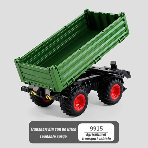 Pótkocsi Kiegészítő 1/24 Méretarányú Traktor Játékhoz